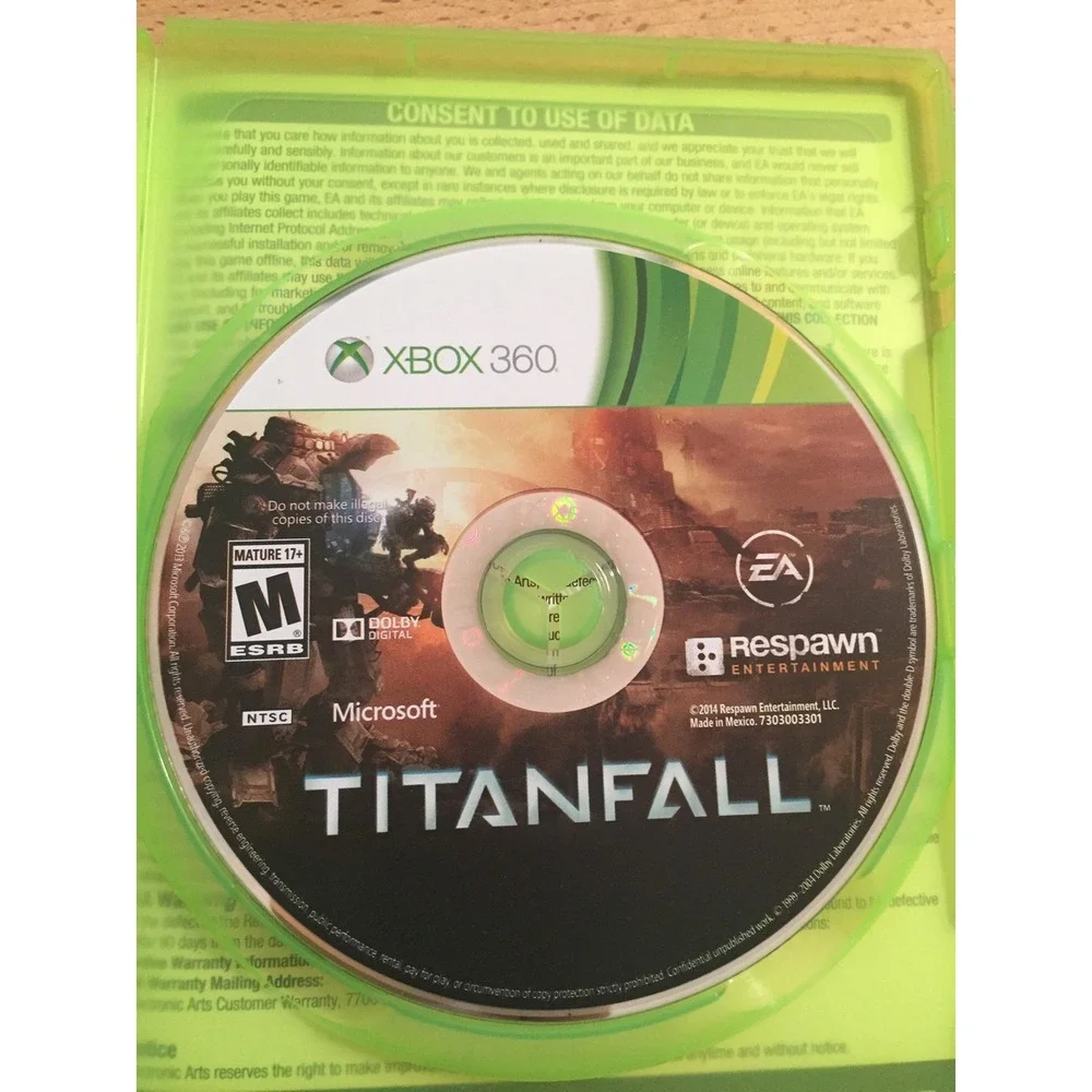 Titanfall Xbox 360 EA Respawn Entertainment 2014 Online Only NTSC Tested
